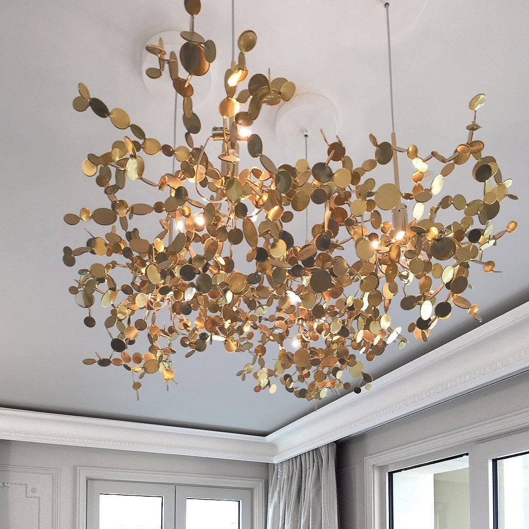 Shimmering Cloud Chandelier