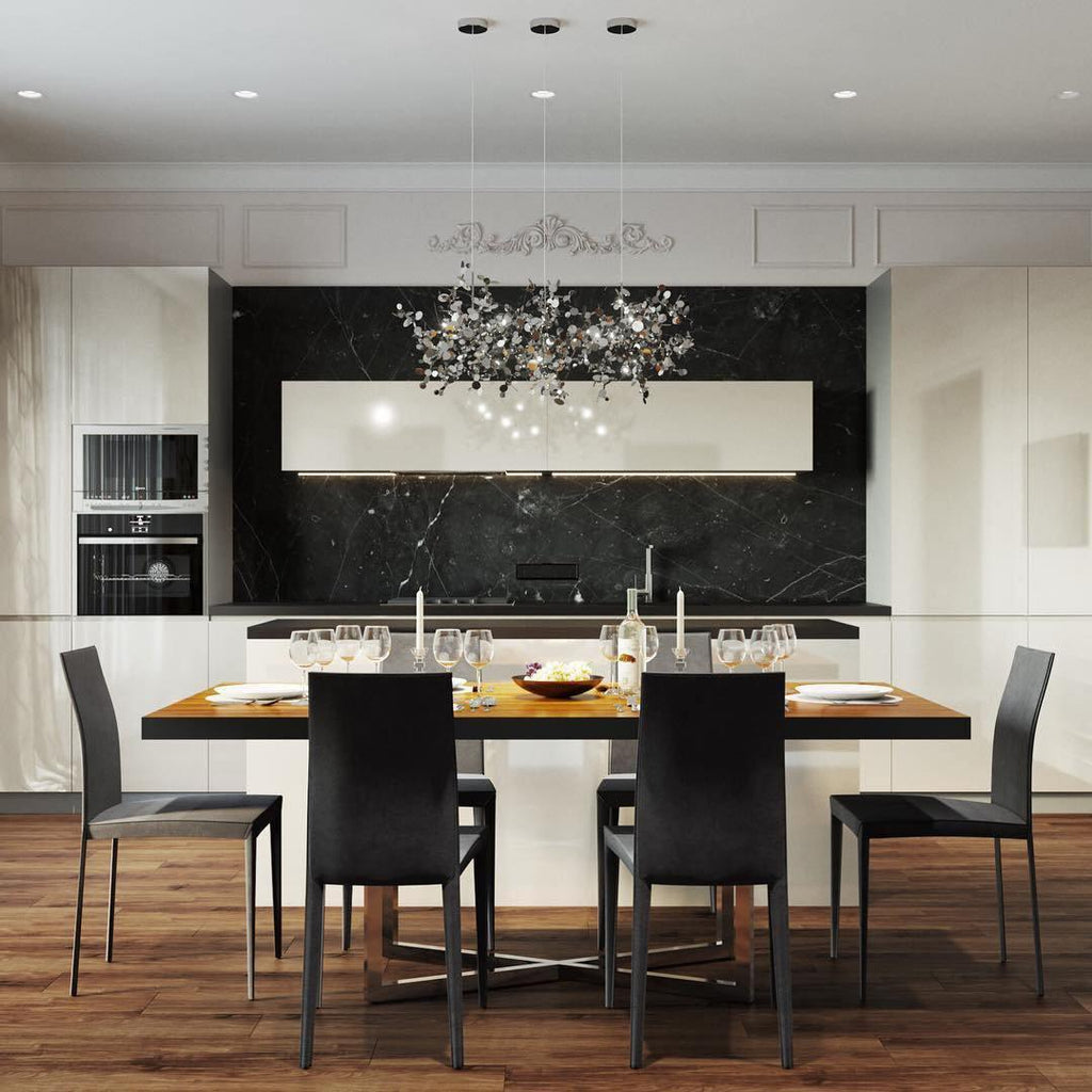 Shimmering Cloud Chandelier