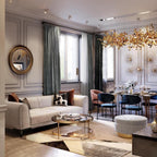 Shimmering Cloud Chandelier
