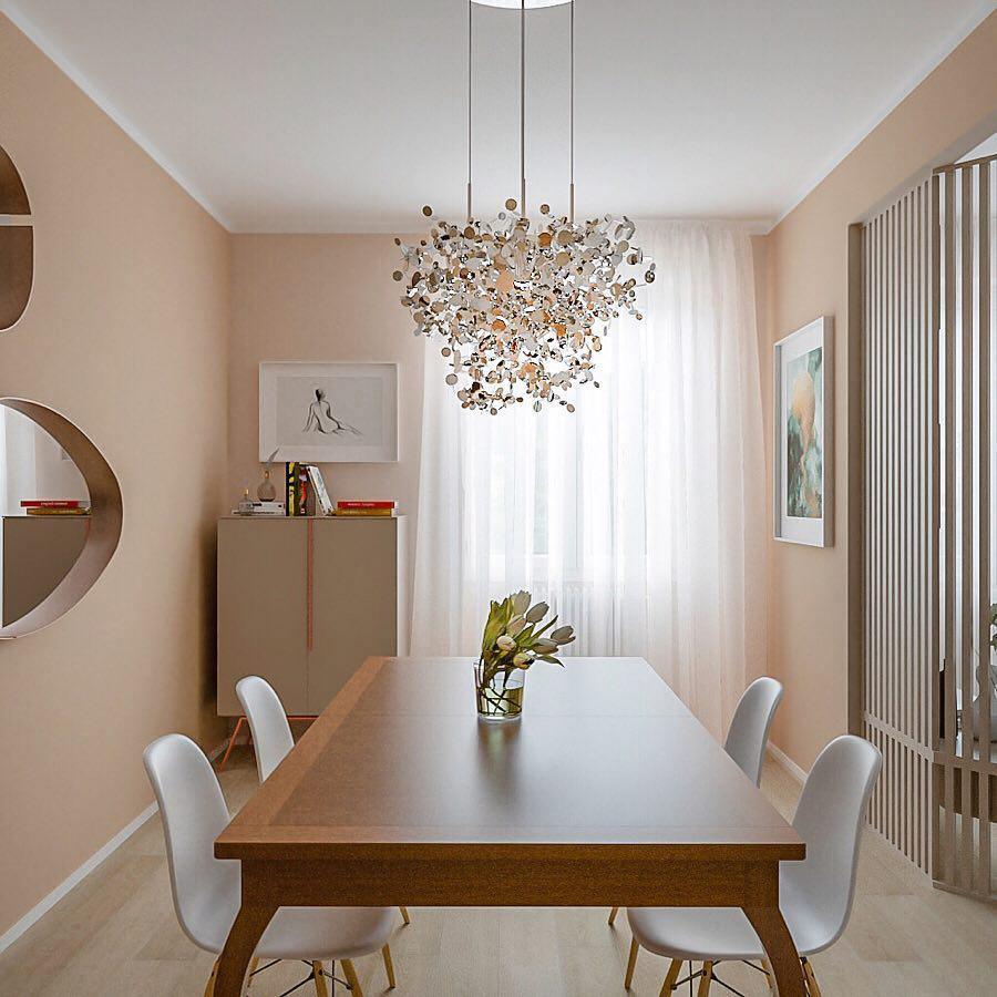 Shimmering Cloud Chandelier