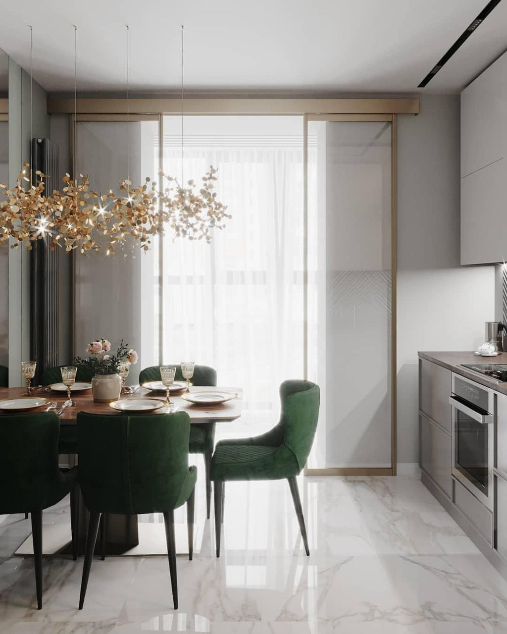 Shimmering Cloud Chandelier