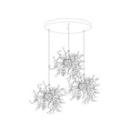 Shimmering Cloud Chandelier