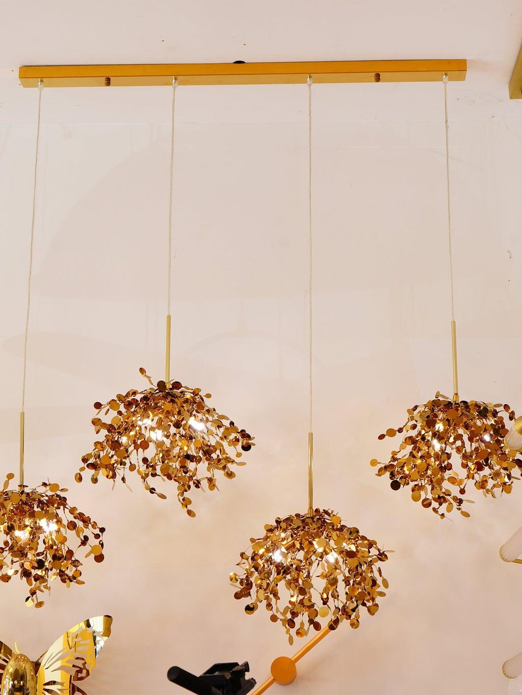 Shimmering Cloud Chandelier
