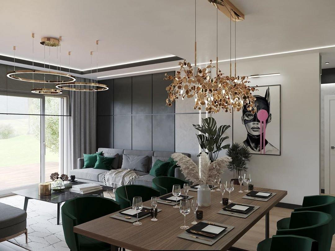 Shimmering Cloud Chandelier