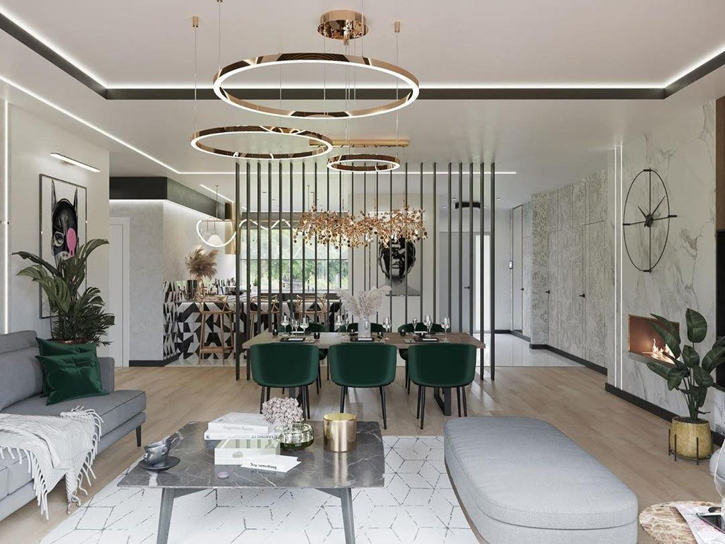 Shimmering Cloud Chandelier