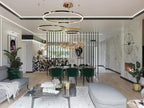 Shimmering Cloud Chandelier