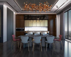 Shimmering Cloud Chandelier