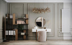 Shimmering Cloud Chandelier