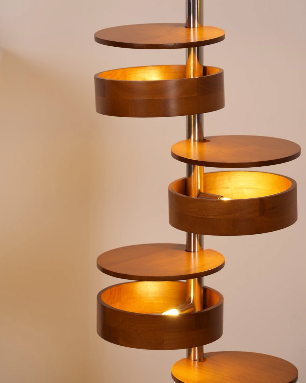 Luminis Wooden Floor Lamp