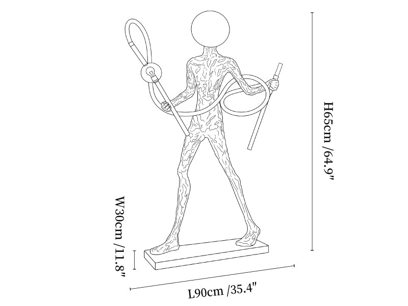 Luminous Voyager Sculpture Lamp