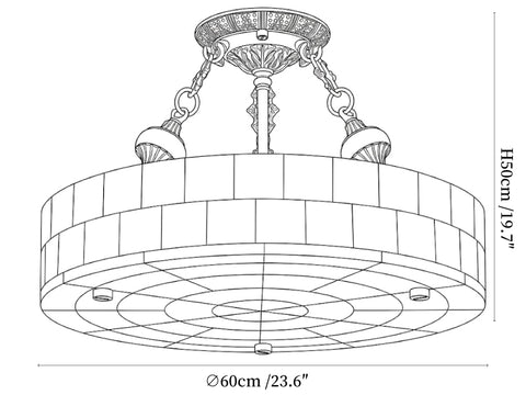 Lumisora Alabaster Ceiling Lamp