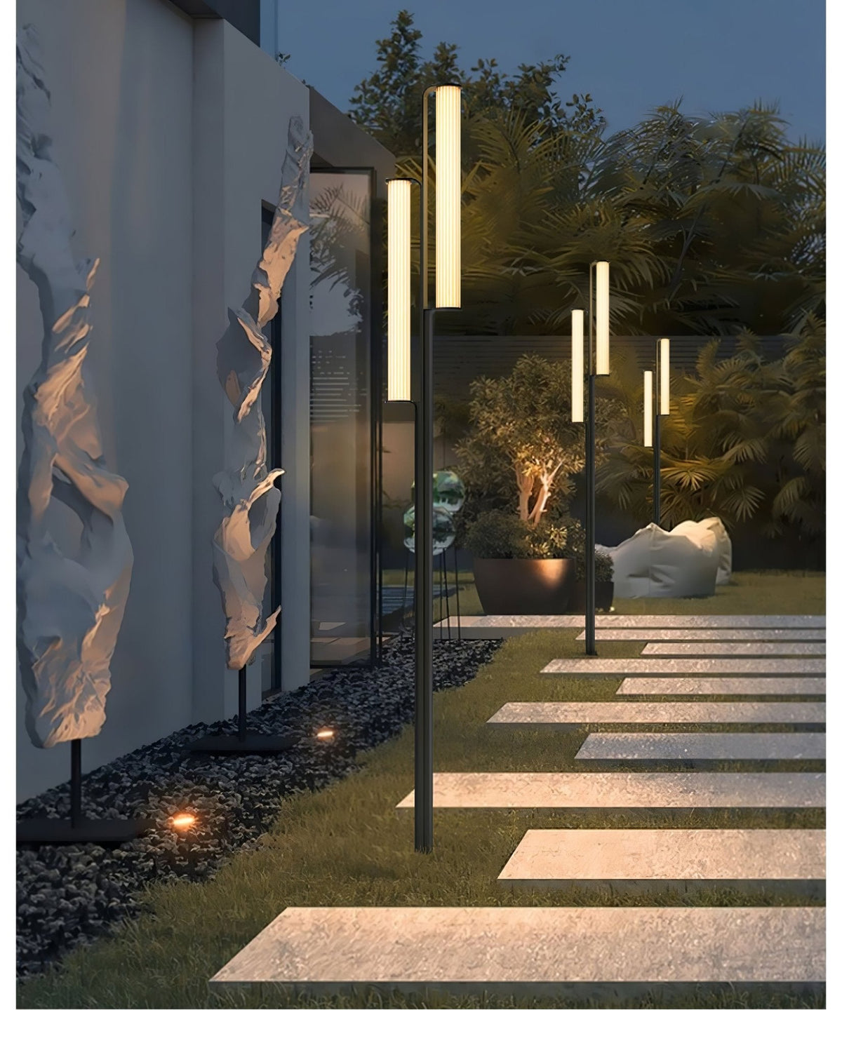 Lumo Arc Outdoor Post Lamp