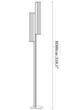 Lumo Arc Outdoor Post Lamp