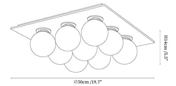 Lumo Cluster Ceiling Light