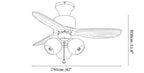 Lumo Orb Ceiling Fan Light