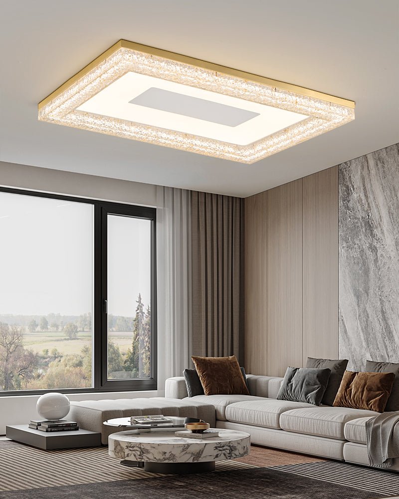 Lumora Resin Ceiling Light