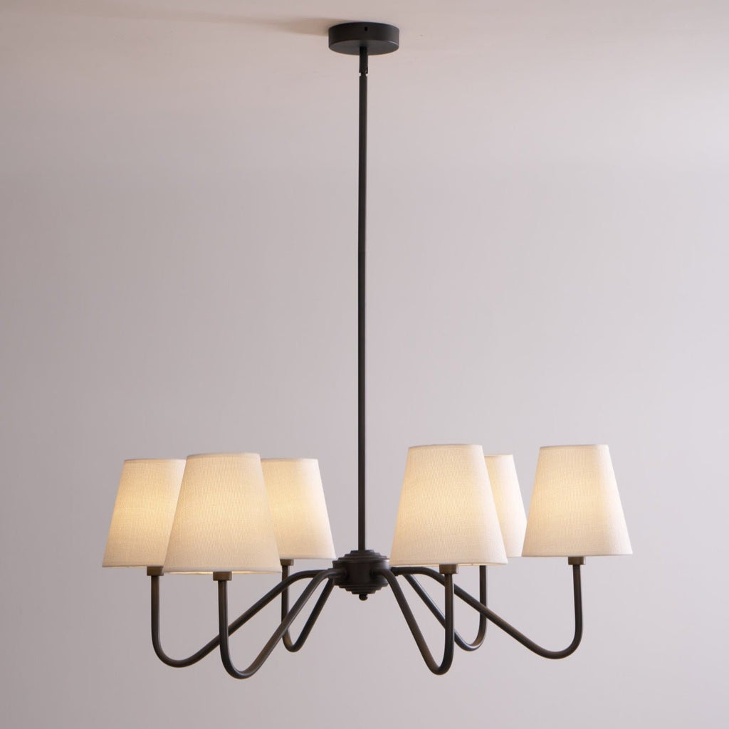 Lumos Black Chandelier