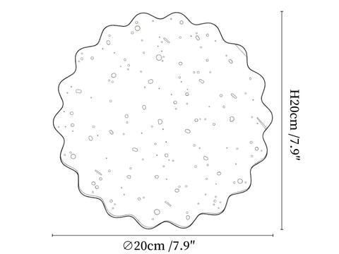 Luna Scallop Wall Lamp