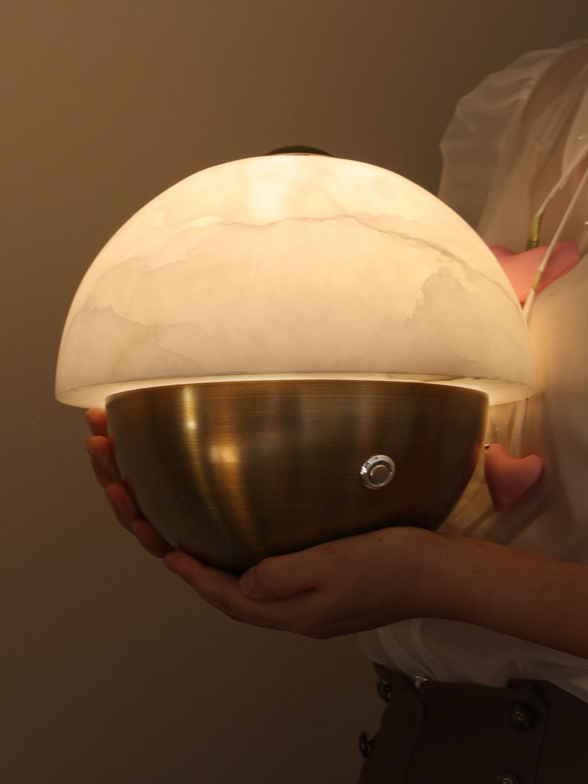 Luna Stone Mini Table Lamp