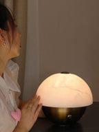 Luna Stone Mini Table Lamp