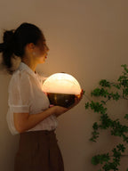 Luna Stone Mini Table Lamp
