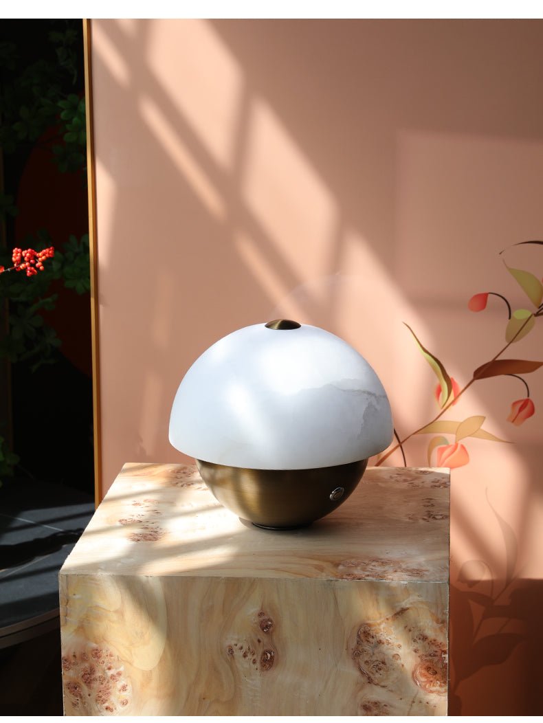 Luna Stone Mini Table Lamp