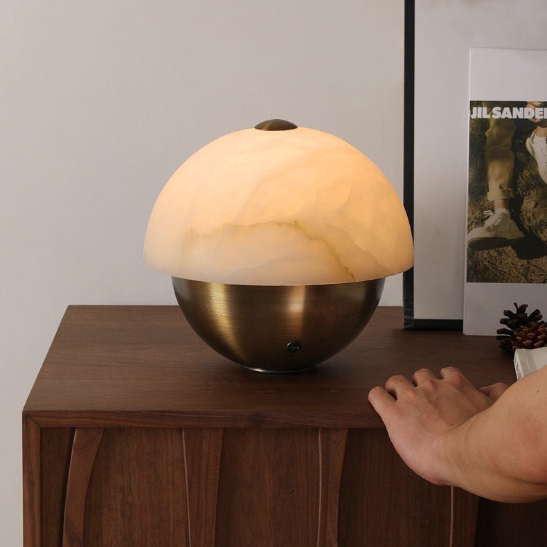 Luna Stone Mini Table Lamp