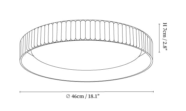 Lunaire Ceiling Light