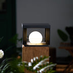 Lunar Crate Outdoor Lamp