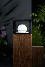 Lunar Crate Outdoor Lamp