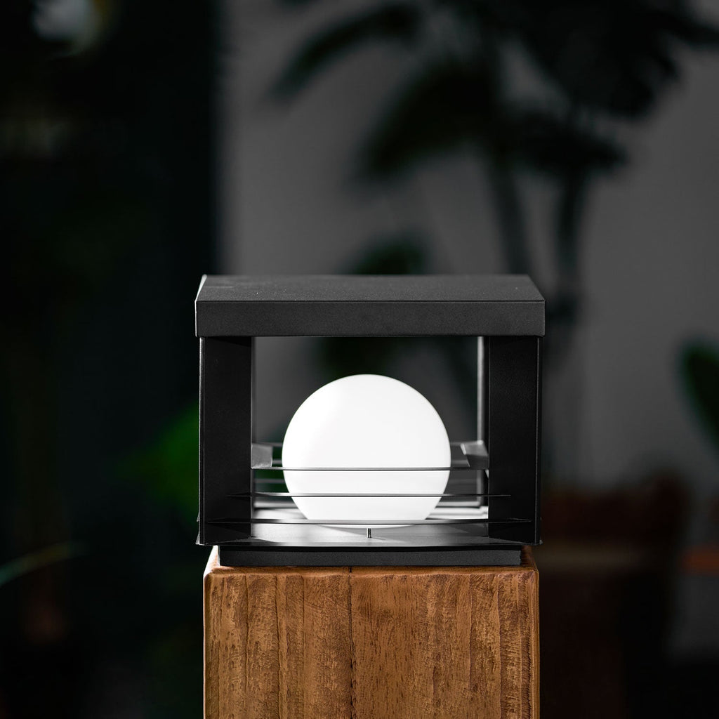 Lunar Crate Outdoor Lamp
