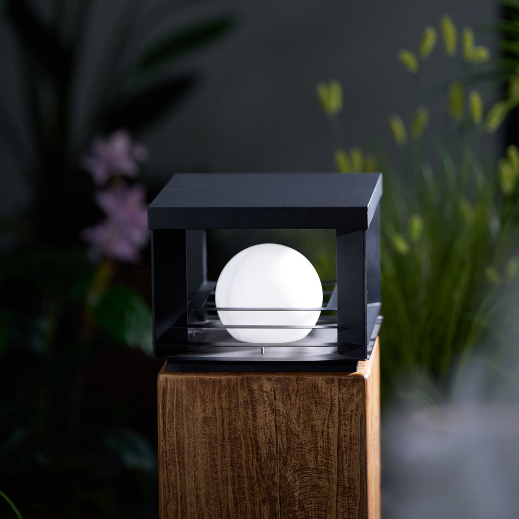 Lunar Crate Outdoor Lamp