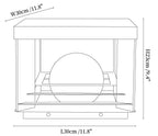 Lunar Crate Outdoor Lamp