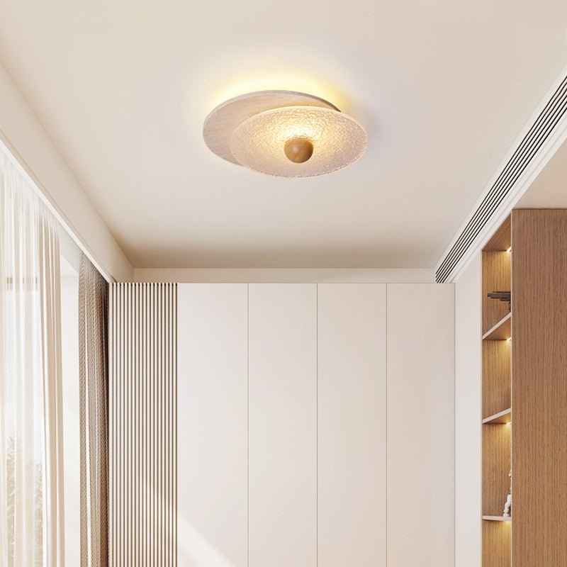 Lunar Ripple Ceiling Light