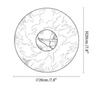 Lunar Veil Alabaster Wall Lamp