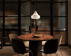 Alabaster Veil Pendant Light