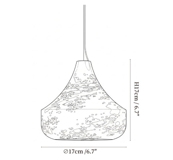 Alabaster Veil Pendant Light