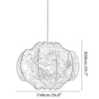 Lunara Silk Bloom Pendant Lamp