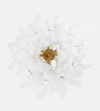 Lunara White Murano Chandelier