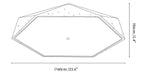 Lunarc Stone Ceiling Lamp