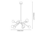 Lunaris Branch Chandelier
