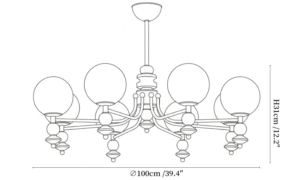 Lunaris Chandelier