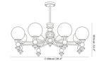 Lunaris Chandelier