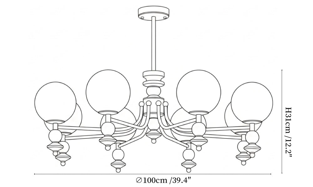 Lunaris Chandelier