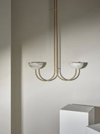Lunaris Duo Pendant Lamp