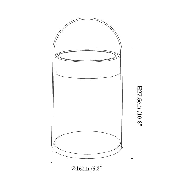 Lunetta Arc Portable Lamp