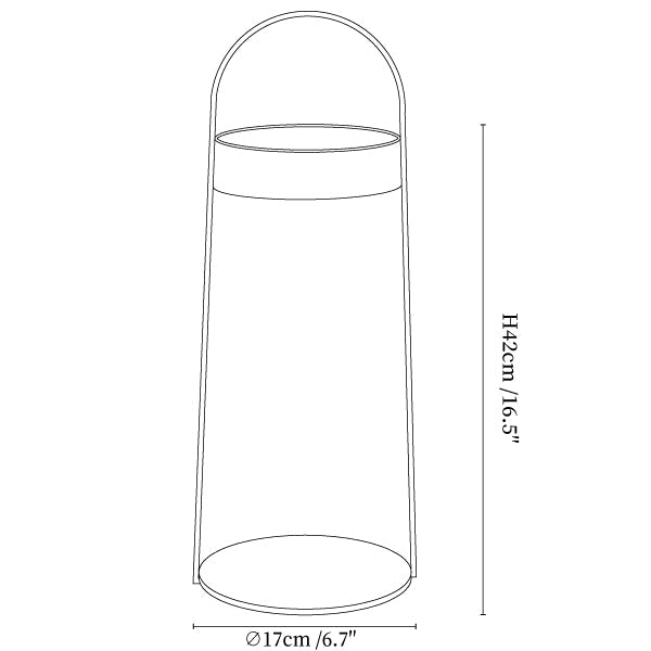 Lunetta Arc Portable Lamp