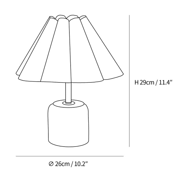 Lunitidal Table Lamp