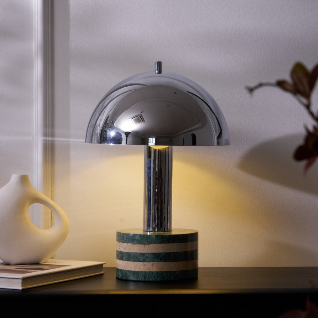 Luno Chrome Table Lamp
