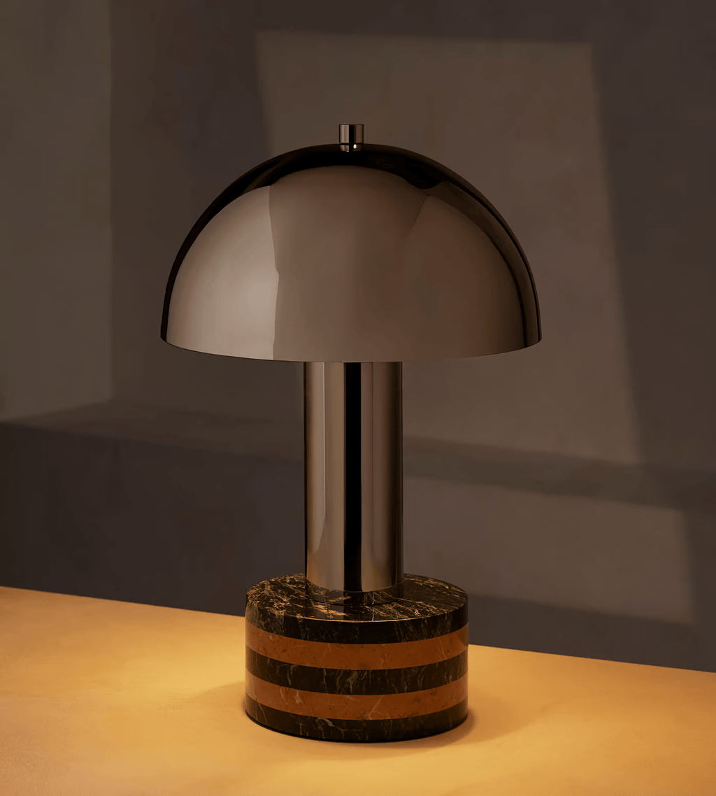 Luno Chrome Table Lamp